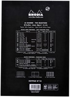 Schrijfblok Rhodia A4 dots 80 vel 90gr zwart-3
