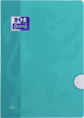 Schrift Oxford School A4 ruit 5x5mm 72 pagina's 80gr assorti-2