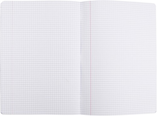 Schrift Oxford School A4 ruit 5x5mm 72 pagina's 80gr assorti-3