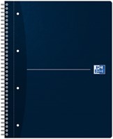 Collegeblok Oxford Office Essentials A4+ lijn 4-gaats 180 pagina's 80gr assorti-8