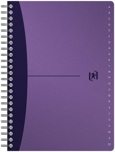 Indexboek Oxford Urban Mix A5 90vel alfabet lijn-2