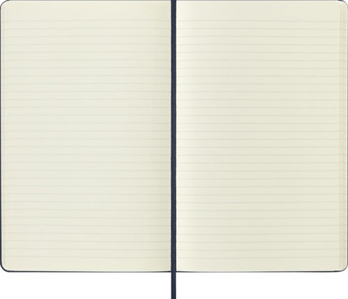 Notitieboek Moleskine large 130X210mm lijn hard cover sapphire blue-1