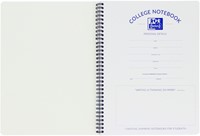 Collegeblok Oxford School A4 ruit 10x10mm 23-gaats 160 pagina's 80gr assorti-3