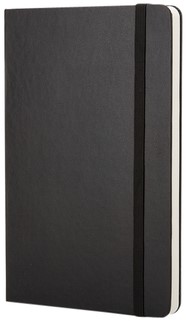 Notitieboek Moleskine pocket 90x140mm blanco hard cover zwart-2