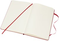 Notitieboek Moleskine large 130x210mm blanco hard cover rood-1