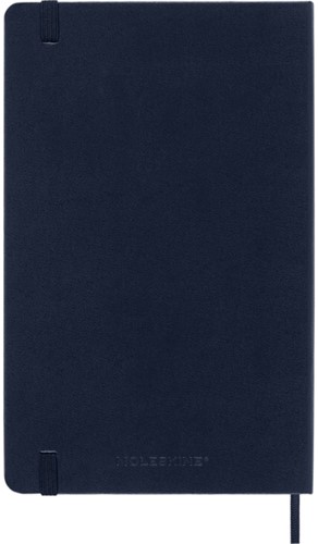 Notitieboek Moleskine large 130x210mm blanco hard cover sapphire blue-2