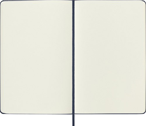 Notitieboek Moleskine large 130x210mm blanco hard cover sapphire blue-1