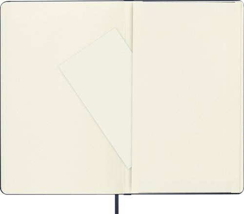 Notitieboek Moleskine large 130x210mm blanco hard cover sapphire blue-2