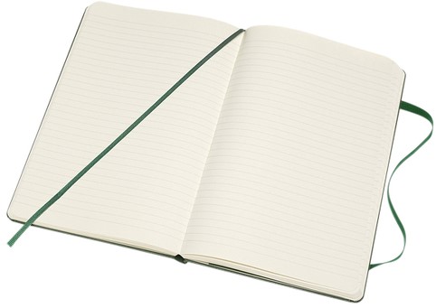 Notitieboek Moleskine large 130x210mm lijn hard cover myrtle green-1