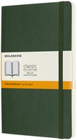 Notitieboek Moleskine large 130x210mm lijn soft cover myrtle green