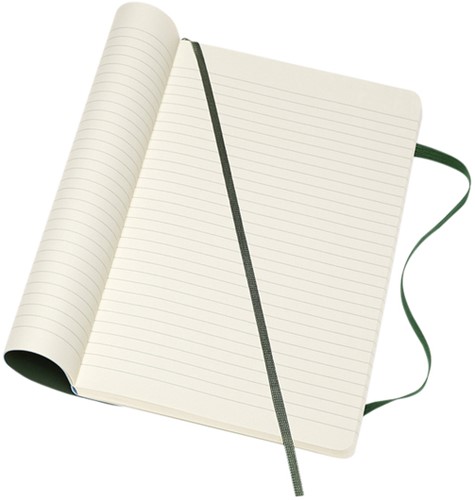 Notitieboek Moleskine large 130x210mm lijn soft cover myrtle green-1