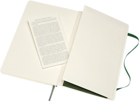 Notitieboek Moleskine large 130x210mm lijn soft cover myrtle green-2