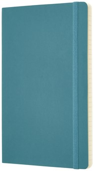 Notitieboek Moleskine large 130x210mm lijn soft cover reef blue-3