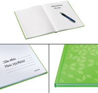 Notitieboek Leitz WOW A5 160blz 90gr lijn groen-3
