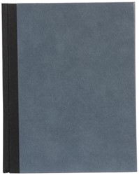 Notitieboek Djois Atlanta Excellent genaaid 210x165mm 96blz lijn grijs gewolkt
