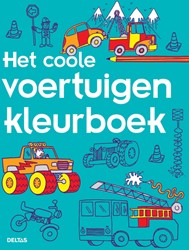 Kleurboek Deltas Het coole voertuigen kleurboek