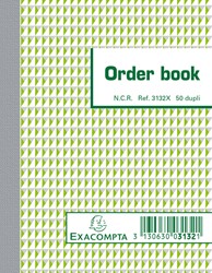 Orderboek Exacompta 135x105mm 50x2vel