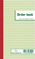Orderboek Exacompta 175x105mm 50x3vel