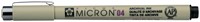 Fineliner Sakura Pigma Micron 04 0.4mm zwart