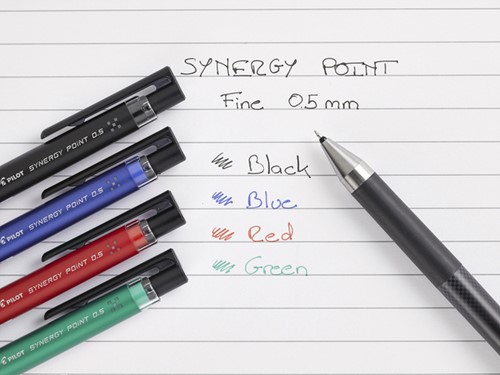 Gelschrijver Pilot Synergy point fijn blauw-1