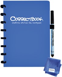 Notitieboek Correctbook A5 lijn 40blz earthy blue
