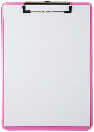 Klembord MAUL A4 staand transparant PS neon roze-7