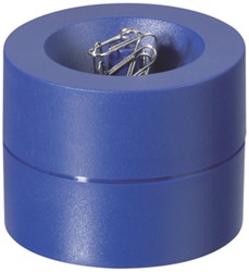 Papercliphouder MAUL Pro Ø73mmx60mm blauw