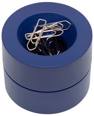Papercliphouder MAUL Pro Ø73mmx60mm blauw-3