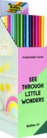 Transparant papier Folia 70x100cm 42gr assorti kleuren-2