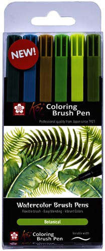 Brushpen Sakura Koi WaterBrush klein reservoir transparant-1
