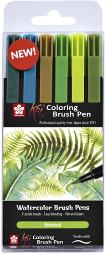 Brushpen Sakura Koi WaterBrush klein reservoir transparant-2
