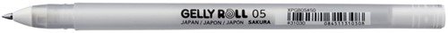 Gelschrijver Sakura Gelly Roll Basic 05 0.3mm wit-7