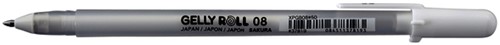 Gelschrijver Sakura Gelly Roll 08 medium 0.4mm wit-6