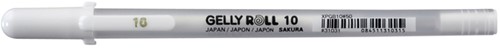 Gelschrijver Sakura Gelly Roll Classic 10 wit-13