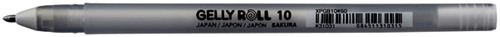 Gelschrijver Sakura Gelly Roll Basic 10 0.5mm wit-1