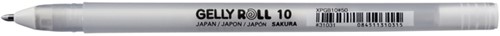 Gelschrijver Sakura Gelly Roll Basic 10 0.5mm wit-7