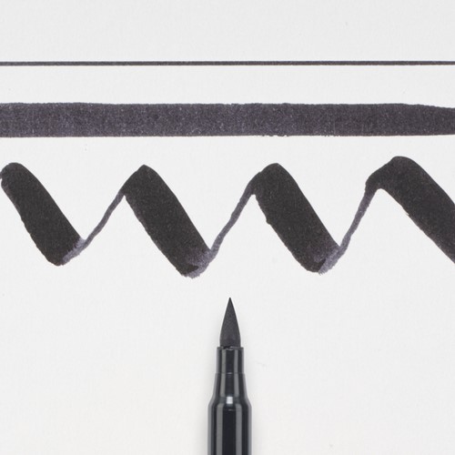 Brushpen Sakura Koi WaterBrush klein reservoir transparant-5