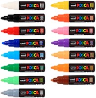 Verfstift Posca PC7M breed donkerblauw-2