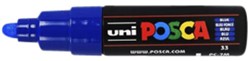 Verfstift Posca PC7M breed donkerblauw