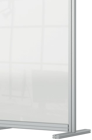 Bureauscherm Nobo modulair transparant acryl 60x100cm-5