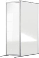 Scheidingswand uitbreidingspaneel Nobo Modulair transparant acryl 600x1800mm-2