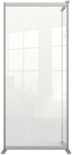 Scheidingswand uitbreidingspaneel Nobo Modulair transparant acryl 80x180cm