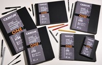 Tekenboek Canson One 216x279mm 80v 100gr spiraal-2