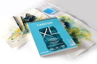 Aquarelpapier Canson XL 20vel 300gr A5 wit-2