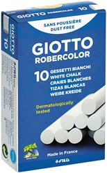 Schoolbordkrijt Giotto wit doos à 10 stuks