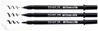 Brushpen Sakura Pigma medium zwart-11