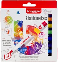 Viltstift Bruynzeel textiel assorti