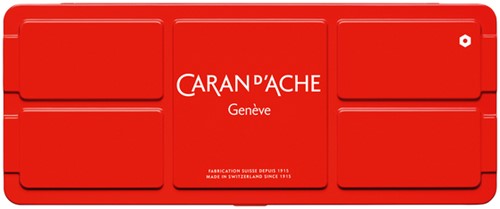 Plakkaatverf Caran d'Ache blik à 15 kleuren-1