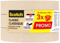 Afplaktape Scotch Classic 24mmx50m beige-3