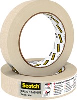 Afplaktape Scotch Basic 24mmx50m beige-1